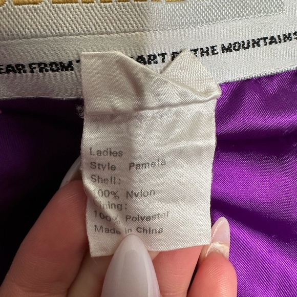 Vintage Obermeyer Purple & Teal 80’s Retro Ski Snow Jacket - Picture 3 of 6